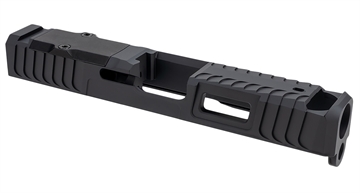 Picture of Zaffiri Precision ZPS.IBS Custom Slide Fits Glock 19 Gen 3 Black 17-4 Stainless Steel ZPS.B.19.BLK