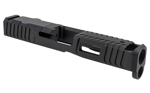 Picture of Zaffiri Precision ZPS.IBS Custom Slide Fits Glock 19 Gen 5 Black 17-4 Stainless Steel ZPS.B.19.G5.BLK