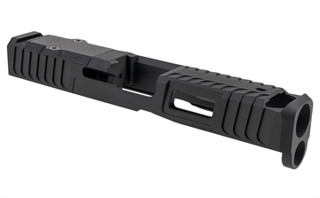 Picture of Zaffiri Precision ZPS.IBS Custom Slide Fits Glock 19 Gen 5 Black 17-4 Stainless Steel ZPS.B.19.G5.BLK