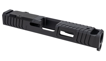 Picture of Zaffiri Precision ZPS.IBS Custom Slide Fits Glock 43/43x Black 17-4 Stainless Steel ZPS.B.43.BLK
