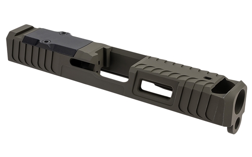 Picture of Zaffiri Precision ZPS.IBS Custom Slide Fits Glock 43/43x OD Green 17-4 Stainless Steel ZPS.B.43.OD