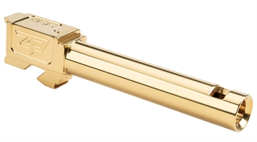 Picture of Zaffiri Precision Fits Glock 17 Gen1-4 Gold 416R Stainless Steel ZP.17BCPG