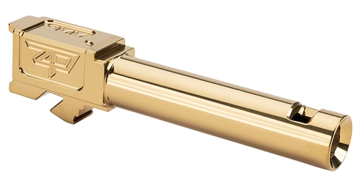 Picture of Zaffiri Precision Fits Glock 19 Gen 5 3.89" Gold 416R Stainless Steel ZP.19G5BCPG