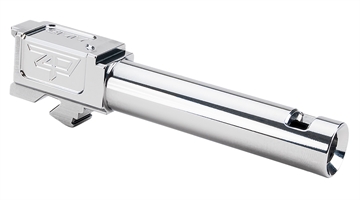 Picture of Zaffiri Precision Fits Glock 19 Gen 5 3.89" Silver 416R Stainless Steel ZP.19G5BCPSS