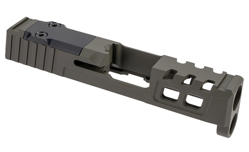 Picture of Zaffiri Precision ZPS.2 Custom Slide Fits Springfield Hellcat OD Green 17-4 Stainless Steel ZPS.2.HC.OD