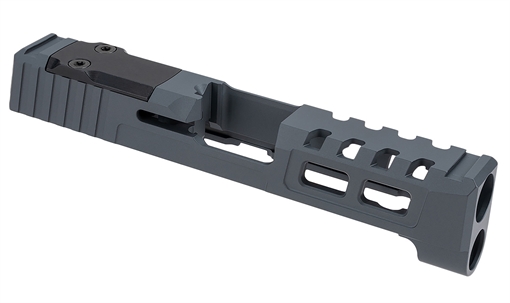 Picture of Zaffiri Precision ZPS.2 Custom Slide Fits Springfield Hellcat Pro Sniper Gray 17-4 Stainless Steel ZPS.2.HCPRO.SG