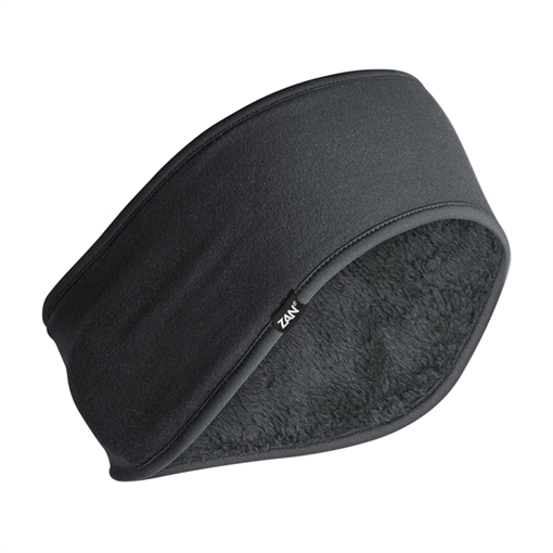 Picture of Zan Headgear Ear Headband SportFlex High Pile Fleece - Black WEWH114