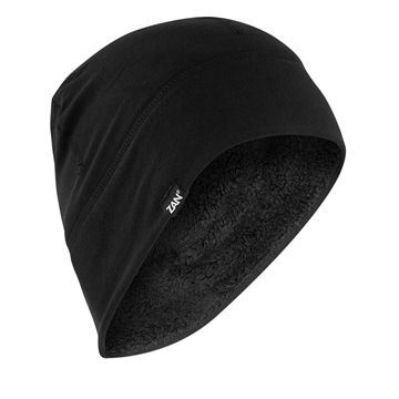 Picture of Zan Headgear Helmet Liner SportFlex High Pile Fleece - Black WHLH114