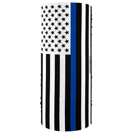 Picture of Zan Headgear Thin Blue Line Motley Tube T159