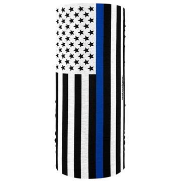 Picture of Zan Headgear Thin Blue Line Motley Tube T159