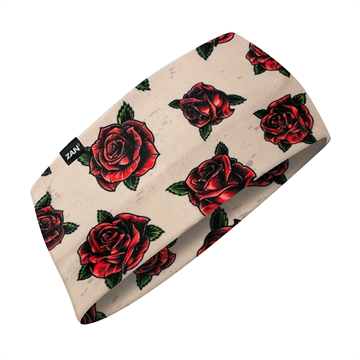 Picture of Zan Headgear Zan Headband SportFlex Series Tattoo Roses HBL207