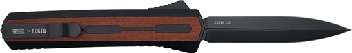 Picture of Zastava A7 OTF Knife - American Walnut Wood | S35VN Dagger Blade ZA7AWD