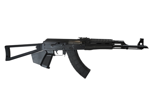 Picture of Zastava ZPAPM70, Semi-automatic Rifle, AK, 7.62X39, 16.3" Cold Hammer Forged Chrome Lined Barrel, Matte Finish, Polymer Handguard, Featureless Grip, 10 Round Magazine, 1.5MM Bulged Trunnion Receiver, Triangle Stock, California Compliant ZR7762RTCA