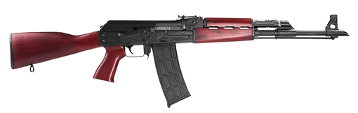 Picture of Zastava ZPAPM90 AK-47 Rifle BULGED TRUNNION 1.5MM RECEIVER - Serbian Red Wood | 5.56 NATO | 18.25" Chrome Lined Barrel | Red Wood Furniture ZR90556SR