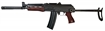 Picture of ZASTAVA ARMS ZPAP85 AK RIFLE 5.56X45 WITH UPPER VENTED HANDGUARD WOOD LOWER TANGO DOWN RED GRIP MUZZLE EXTENSION AND UNDERFOLDER STOCK KIT1.5MM RECEIVER BULGED TRUNNION CHROME LINED 10.5IN BARREL ZP85556UF
