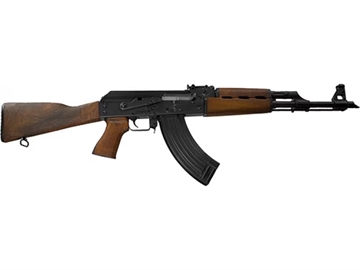 Picture of Zastava Arms Usa ZPAPM70 7.62x39mm 30+1 16.30" Black Chrome Lined Steel Barrel, Black Battle Worn Dark Walnut Handguard, Battleworn Dark Walnut Wood Fixed Stock, Dark Walnut Grip ZR7762BTW