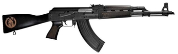 Picture of ZASTAVA ARMS ZPAPM70 AK RIFLE BLACK MOLON LABE FURNITURE 16.5IN CHROME LINED BARREL 1.5MM RECEIVER BULDGED TRUNNION 30RD ZR7762SMLB