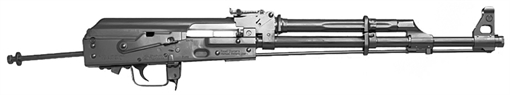Picture of ZASTAVA ARMS ZPAPM70 AK RIFLE BARRELED ACTION MAGAZINE NOT INCLUDED NO MUZZLE DEVICE 16.5IN CHROME LINED BARREL 1.5MM RECEIVER BULDGED TRUNNION 30RD ZR7762DIY