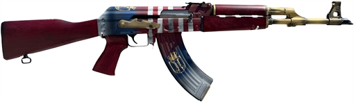 Picture of ZASTAVA ARMS ZPAPM70 AK RIFLE SERBIAN-AMERICAN HISTORY LIMITED EDITION CERAKOTE 16.5IN CHROME LINED BARREL 1.5MM RECEIVER BULDGED TRUNNION 20RD ZR7762AMS