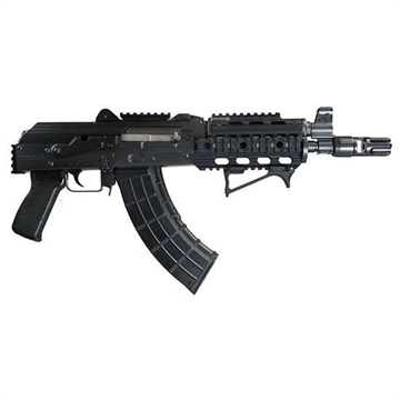 Picture of ZASTAVA ARMS ZPAP92 AK PISTOLS 7.62X39 WITH NIGHT BRAKE QUAD RAIL TOP RAIL REAR TRUNNION RAIL 1.5MM RECEIVER BULDGED TRUNNION CHROME LINED 10IN BARREL ZP92762PATM