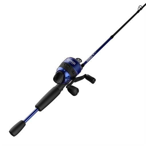 Picture of ZEBCO 33 CUSTOMZ BLUE 6"-2PC-M SC COMBO 21-39600