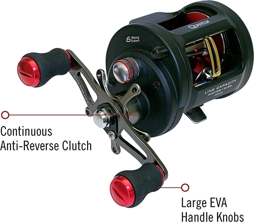 Picture of ZEBCO NOVA 350 ROUND REEL 7BB 21-22558