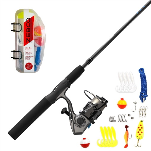 Picture of ZEBCO READY TO FISH SZ20 5'6"-2PC-ML SPIN COMBO 21-37634