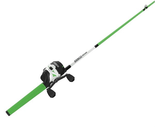 Picture of ZEBCO ROAM 3BB 6'-2PC-M COMBO GREEN 21-38027
