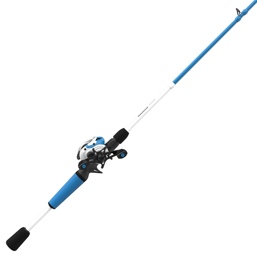 Picture of ZEBCO ROAM 100662MH RH BLUE BAITCST COMBO 12# 21-42686