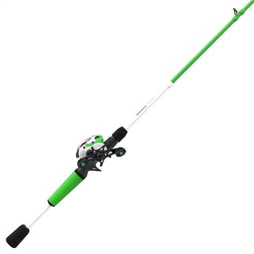 Picture of ZEBCO ROAM 100662MH RH GREEN BAITCST COMBO 12# 21-42689