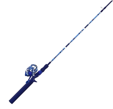 Picture of ZEBCO SPLASH TPBLUE 6' 2PC M SPCAST COMBO 8# SPLTPBSC602M