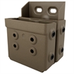 Picture of Zero9 Solutions Zero9 Double Handcuff Case - ASP Sentry Z9-4047-FDE-MLK