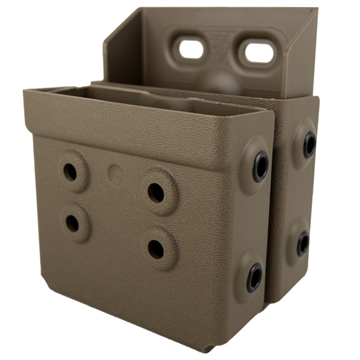 Picture of Zero9 Solutions Zero9 Double Handcuff Case - ASP Sentry Z9-4047-FDE-TEK