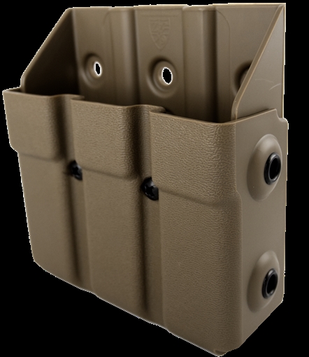 Picture of Zero9 Solutions Triple Magazine Case / Glock 9/40 Z9-4007-FDE-MLK