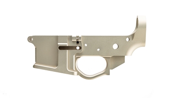 Picture of ZEUS ARMS CLEAR ANODIZED BILLET LOWER RECEIVER 617285988994