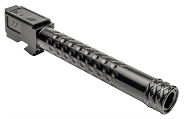 Picture of ZEV BBL17DSDLC Match Grade Compatible with Glock 17 Gen1-4 4.97" 416R Stainless Steel Black DLC Threaded 811745023656