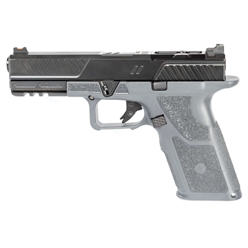 Picture of Zev Technologies OZ9 Standard Combat Pistol 9mm Luger 17rd Magazines 4.5" Barrel Black Slide Gray Grip OZ9-STD-COM-G OZ9STDCOMG