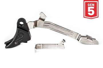 Picture of Zev Technologies CURVED FACE TRIGGER UPGRADE BAR KIT GLOCK GEN 5 BLK/BLK CFT-PRO-BAR-5G-B-B