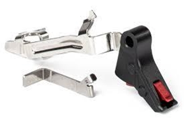 Picture of Zev Technologies PRO FLAT FACE TRIGGER UPGRADE BAR KIT GLOCK G1-4 BLK/RED FFT-PRO-BAR-SM-B-R