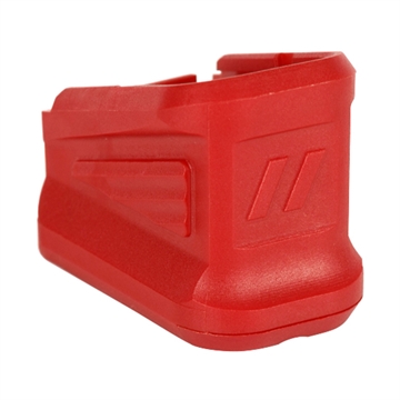 Picture of ZEV TECHNOLOGIES +5 BASEPAD FOR GLOCK 17 MAGAZINE RED BPAD-G17-5-R