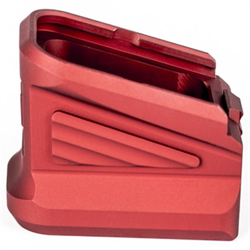 Picture of ZEV TECHNOLOGIES +5 BASEPAD FOR GLOCK MAGAZINE RED BPADEXTGLK5R
