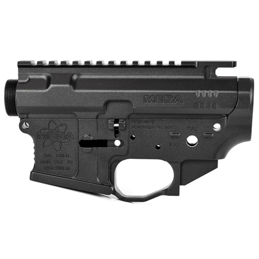 Picture of ZEV Technologies Mega AR15 Billet GTR-3H Ambi Receiver Set MEGA-AR15-SET-BIL