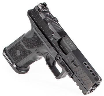 Picture of ZEV TECHNOLOGIES OZ9 V2 ELITE 9MM HYPERCOMP X GRIP BLK OZ9V2ECXHYPB