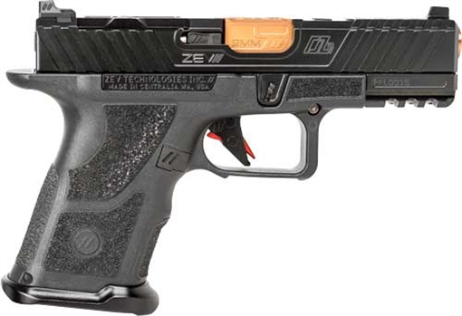 Picture of ZEV OZ9c ELITE HYPER-COMP 9MM PISTOL BLACK/BRONZE 10RD MAG OZ9-C-HYP-B-LC