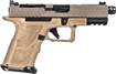 Picture of ZEV TECHNOLOGIES OZ9c ELITE PISTOL COMPACT FDE SLIDE THREADED BARREL 9MM OZ9-C-E-FDE-TH-LC