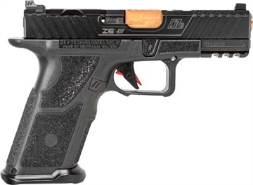 Picture of ZEV OZ9c HYPER-COMP 9MM PISTOL BLACK SLIDE BRNZE BARREL 10RD OZ9-X-HYP-B-LC