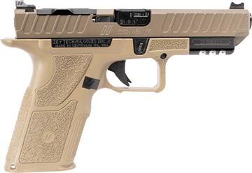 Picture of ZEV OZ9v2 COMBAT 9MM PISTOL FDE FULL SIZE X GRIP 15RD OZ9-V2-COM-F-X-FDE