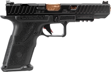 Picture of ZEV OZ9V2 ELITE PISTOL LONG SLIDE 9MM 17RD BLACK/BRONZE OZ9-V2-E-L-X