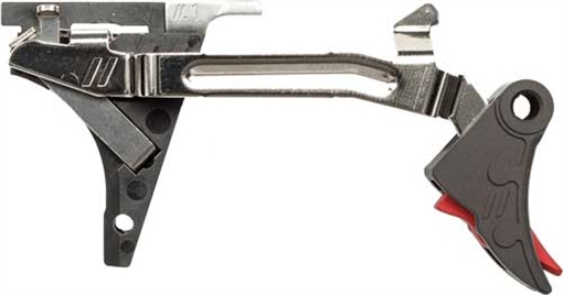 Picture of ZEV PRO FLAT FACE TRIGGER ULTIMATE KIT GEN 1-4 9MM BL/RD FFT-PRO-ULT-9-B-R