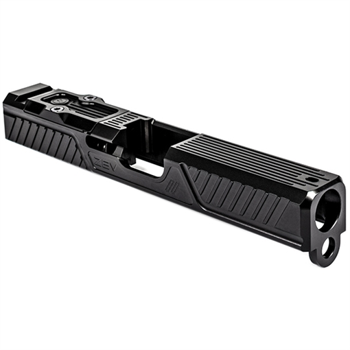 Picture of ZEV TECHNOLOGIES Z19 CITADEL STRIPPED SLIDE GEN 3 BLK RMR SLDZ193GCITRMRDLC